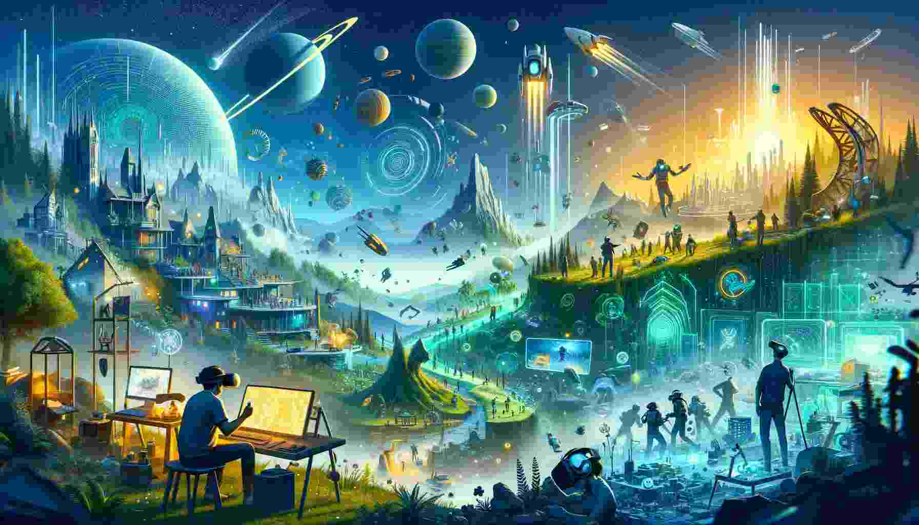 Construire votre propre monde, les meilleurs jeux VR pour la créativité et la construction